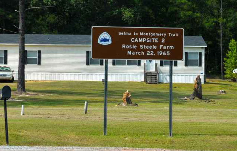 Selma to Montgomery Trail Campsite 2